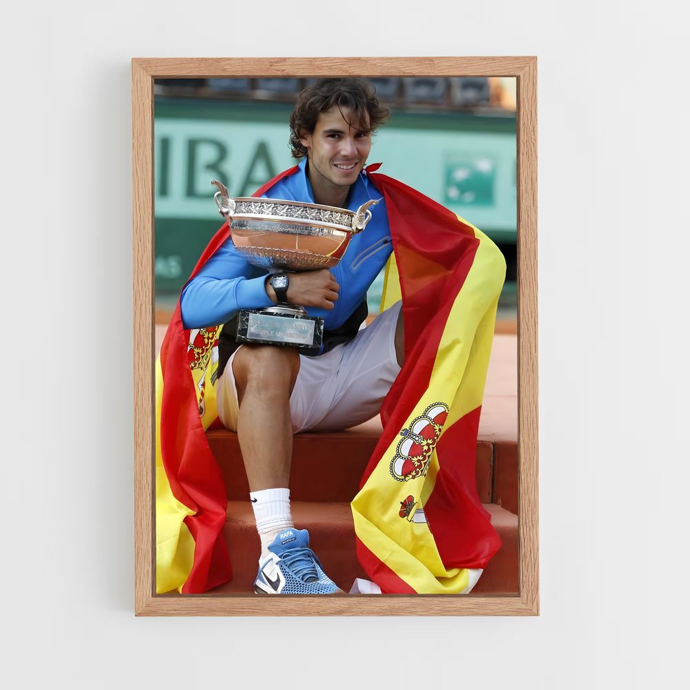 Poster La Paix du Champion – affiche Tennis (vue 4)